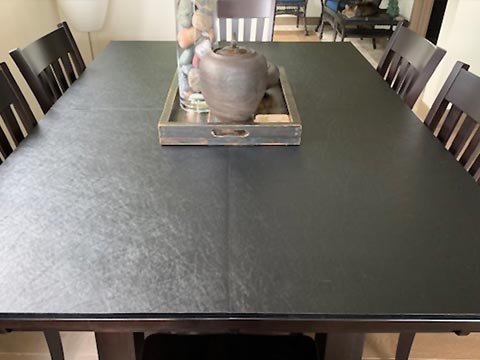 Rectangle dining table pad