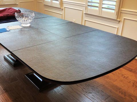Dining room table protector pad