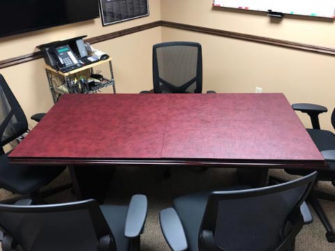 Conference room table pad photo