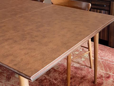 Cherry wood dining table cover
