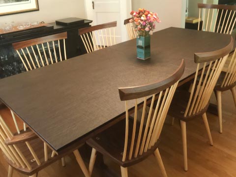 Rectangle dining room table pad